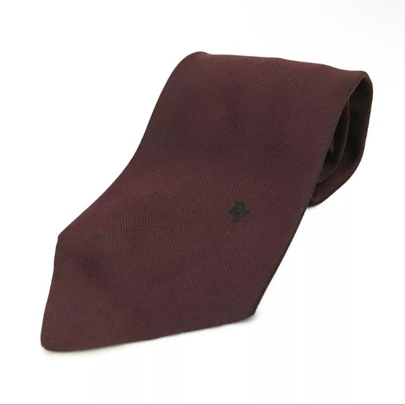 Dior Other - AUTH Christian Dior CD 100% Silk Tie